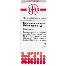 CALCIUM CARBONICUM Hahnemanni C 100 Globuli 10 g – PZN 7162272 из немецкой аптеки