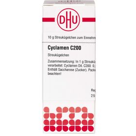 CYCLAMEN C 200 Globuli 10 g – PZN 7166347 из немецкой аптеки