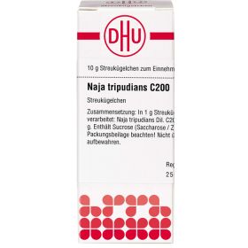 NAJA TRIPUDIANS C 200 Globuli 10 g – PZN 7174890 из немецкой аптеки