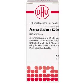 ARANEA DIADEMA C 200 Globuli 10 g – PZN 7454603 из немецкой аптеки