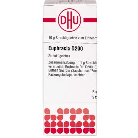 EUPHRASIA D 200 Globuli 10 g – PZN 7456660 из немецкой аптеки
