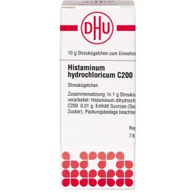 HISTAMINUM hydrochloricum C 200 Globuli 10 g – PZN 7457228 из немецкой аптеки