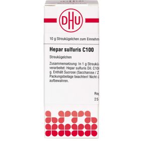 HEPAR SULFURIS C 100 Globuli 10 g – PZN 7595781 из немецкой аптеки