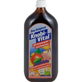 KNOBIVITAL mit Granatapfel+Holunder Bio 960 ml – PZN 7748546 из немецкой аптеки