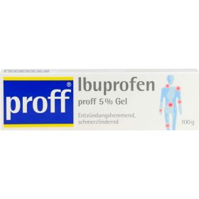 IBUPROFEN proff 5% Gel 100 g – PZN 10042092 из немецкой аптеки