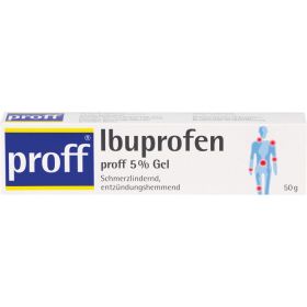 IBUPROFEN proff 5% Gel 50 g – PZN 10055522 из немецкой аптеки