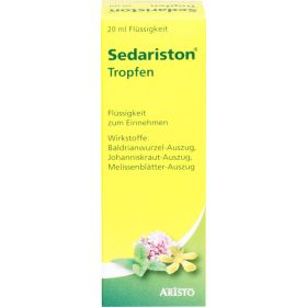 SEDARISTON Tropfen 20 ml – PZN 10169970 из немецкой аптеки