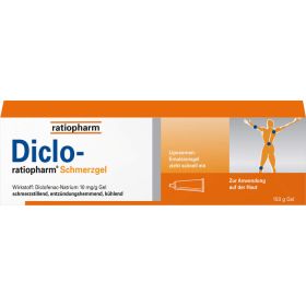 DICLO-RATIOPHARM Schmerzgel 150 g – PZN 10929990 из немецкой аптеки