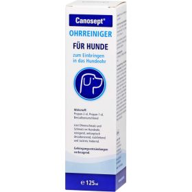 CANOSEPT Ohr-Reiniger f.Hunde 125 ml – PZN 10961545 из немецкой аптеки