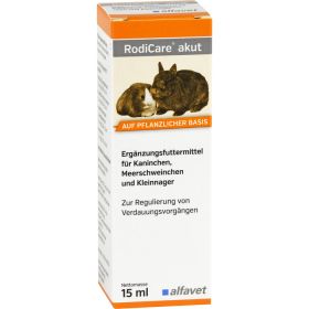 RODICARE Akut fl.f.Kaninchen/Kleinnager/Meerschw. 15 ml – PZN 11714441 из немецкой аптеки