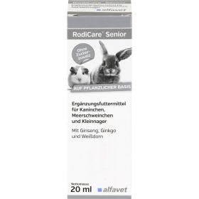 RODICARE Senior fl.f.Kanin./Kleinnager/Meerschw. 20 ml – PZN 13360705 из немецкой аптеки