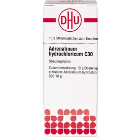 ADRENALINUM HYDROCHLORICUM C 30 Globuli 10 g – PZN 544800 из немецкой аптеки