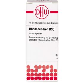 RHODODENDRON D 30 Globuli 10 g – PZN 2104790 из немецкой аптеки