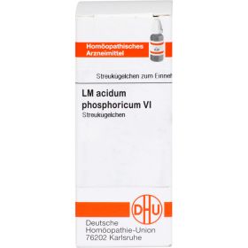 LM ACIDUM phosphoricum VI Globuli 5 g – PZN 2658502 из немецкой аптеки