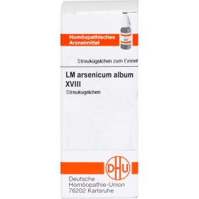 LM ARSENICUM album XVIII Globuli 5 g – PZN 2658726 из немецкой аптеки