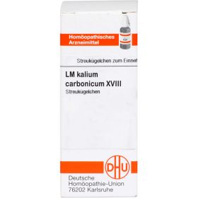 LM KALIUM carbonicum XVIII Globuli 5 g – PZN 2659507 из немецкой аптеки