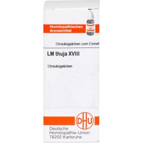 LM THUJA XVIII Globuli 5 g – PZN 2660195 из немецкой аптеки