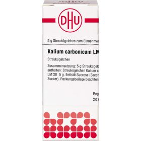 LM KALIUM carbonicum XII Globuli 5 g – PZN 2678054 из немецкой аптеки