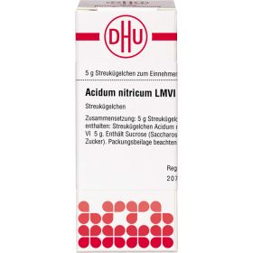 LM ACIDUM nitricum VI Globuli 5 g – PZN 2821847 из немецкой аптеки