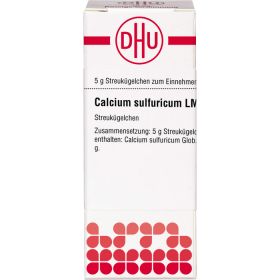 LM CALCIUM sulfuricum VI Globuli 5 g – PZN 2822054 из немецкой аптеки
