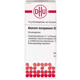 ASARUM EUROPAEUM D 30 Globuli 10 g – PZN 4205992 из немецкой аптеки