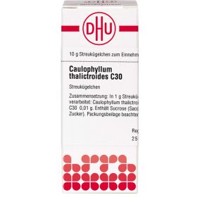 CAULOPHYLLUM THALICTROIDES C 30 Globuli 10 g – PZN 4211024 из немецкой аптеки