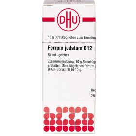 FERRUM JODATUM D 12 Globuli 10 g – PZN 4217104 из немецкой аптеки