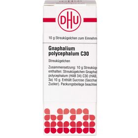 GNAPHALIUM POLYCEPHALUM C 30 Globuli 10 g – PZN 4219008 из немецкой аптеки