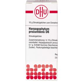 HARPAGOPHYTUM PROCUMBENS D 6 Globuli 10 g – PZN 4219600 из немецкой аптеки