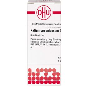 KALIUM ARSENICOSUM D 12 Globuli 10 g – PZN 4222335 из немецкой аптеки