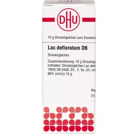 LAC DEFLORATUM D 6 Globuli 10 g – PZN 4223978 из немецкой аптеки