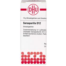 SARSAPARILLA D 12 Globuli 10 g – PZN 4235823 из немецкой аптеки