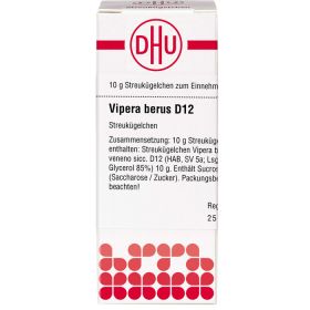 VIPERA BERUS D 12 Globuli 10 g – PZN 4242272 из немецкой аптеки