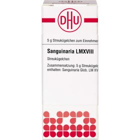 LM SANGUINARIA XVIII Globuli 5 g – PZN 4508824 из немецкой аптеки