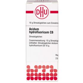ACIDUM HYDROFLUORICUM C 6 Globuli 10 g – PZN 7156917 из немецкой аптеки