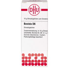 BOVISTA D 6 Globuli 10 g – PZN 7161781 из немецкой аптеки