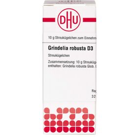GRINDELIA ROBUSTA D 3 Globuli 10 g – PZN 7169067 из немецкой аптеки