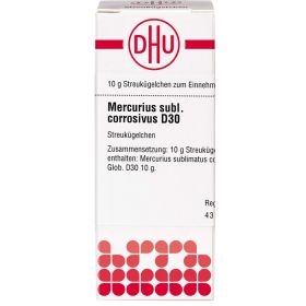 MERCURIUS SUBLIMATUS corrosivus D 30 Globuli 10 g – PZN 7174393 из немецкой аптеки