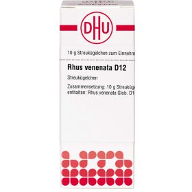 RHUS VENENATA D 12 Globuli 10 g – PZN 7179025 из немецкой аптеки