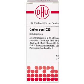 CASTOR Equi C 30 Globuli 10 g – PZN 7246750 из немецкой аптеки