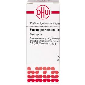 FERRUM PICRINICUM D 12 Globuli 10 g – PZN 7247347 из немецкой аптеки