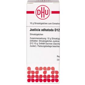 JUSTICIA adhatoda D 12 Globuli 10 g – PZN 7247927 из немецкой аптеки