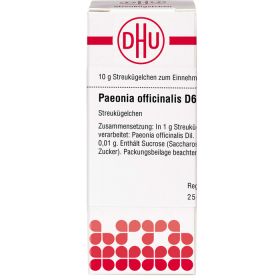 PAEONIA OFFICINALIS D 6 Globuli 10 g – PZN 7249010 из немецкой аптеки