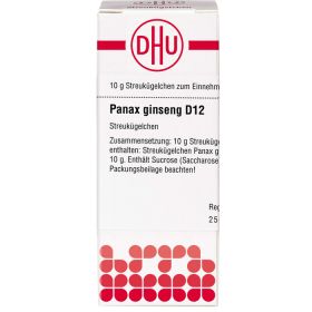PANAX GINSENG D 12 Globuli 10 g – PZN 7249033 из немецкой аптеки