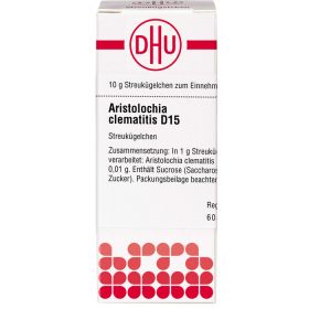 ARISTOLOCHIA CLEMATITIS D 15 Globuli 10 g – PZN 7454678 из немецкой аптеки