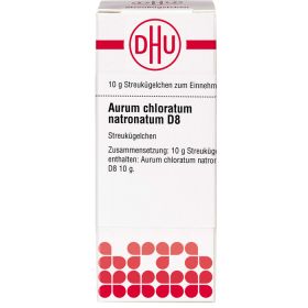 AURUM CHLORATUM NATRONATUM D 8 Globuli 10 g – PZN 7454856 из немецкой аптеки