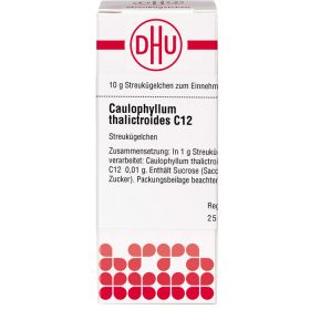 CAULOPHYLLUM THALICTROIDES C 12 Globuli 10 g – PZN 7455815 из немецкой аптеки
