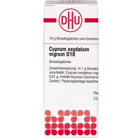 CUPRUM OXYDATUM nigrum D 10 Globuli 10 g – PZN 7456393 из немецкой аптеки