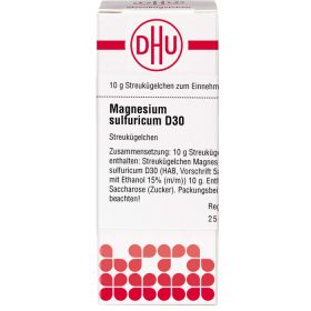 MAGNESIUM SULFURICUM D 30 Globuli 10 g – PZN 7458156 из немецкой аптеки