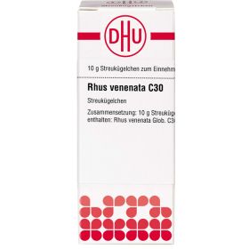 RHUS VENENATA C 30 Globuli 10 g – PZN 7459457 из немецкой аптеки
